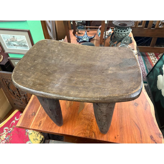 African Antique Senufo African Stool Large For Sale - Image 3 of 5