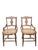 Wood Antique French Provincial Oak Dining Armchairs With Cane Seats - Set of 5 For Sale - Image 7 of 11