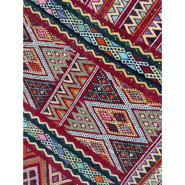 Vintage Moroccan Kilim Runner For Sale - Image 11 of 18