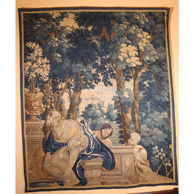 17th Century Bruges Tapestry For Sale - Image 6 of 6