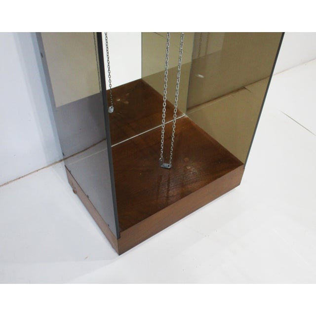 Howard Miller Lucite Mid Century Grandfathers Clock Model 677 For Sale In Cincinnati - Image 6 of 12