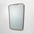 Mid-Century Modern Wall Mirror with Brass Frame, 1950s For Sale - Image 3 of 13