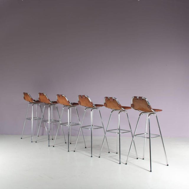 Charlotte Perriand Les Arcs Stools by Dal Vera, Italy, 1960 For Sale - Image 5 of 18