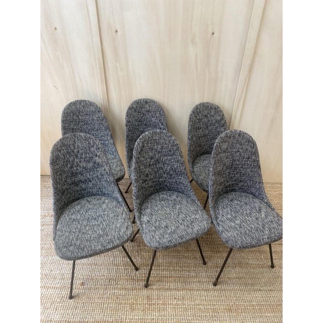 Vintage Italian Chairs by Lenzi Nello, 1960s, Set of 6 For Sale - Image 12 of 13