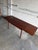 Vintage Danish Modern Teak Extendable Dining Table With Draw Leaves For Sale In Los Angeles - Image 6 of 10