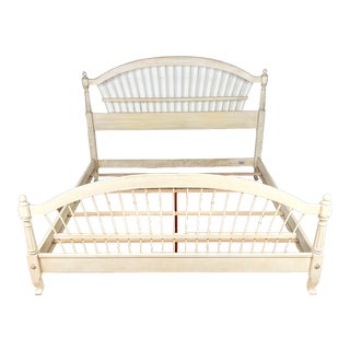 Ethan Allen Country French Wheatback King Bed For Sale