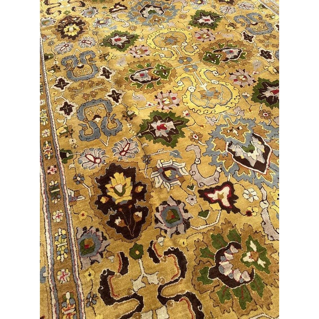 Large Mid-Century French Janus Rug, 1950s For Sale - Image 6 of 18