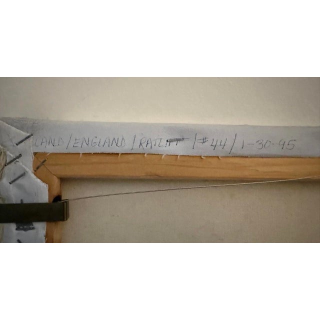 Art Deco 1980s Michail Prouskine Original Oil Painting of Piano For Sale - Image 3 of 6