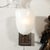Pair of Modernist Hand-Blown Murano Glass Pulegoso Sconces in Oil Rubbed Bronze For Sale In New York - Image 6 of 17