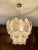 Beautiful ceiling lamp, with 32 Murano crystals. The structure is gold-plated and the crystals are ice effect, they are in...