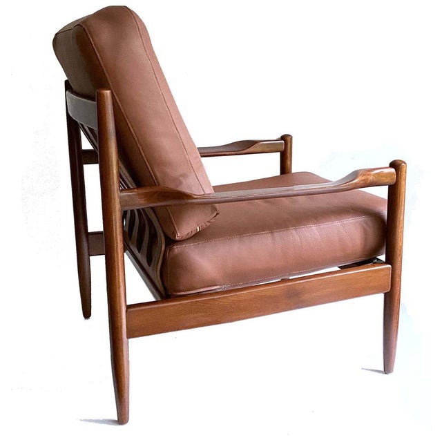 Danish Lounge Chairs in Teak and Leather from Magnus Olesen, Set of 2 For Sale - Image 15 of 18