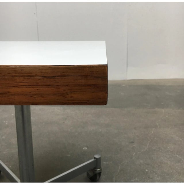 Metal and Wood Side Table from Artifort, 1960s For Sale - Image 15 of 18