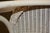 1970s Lloyd Loom Single White Wicker & Aluminum Arm Chair Porch Patio For Sale - Image 12 of 13
