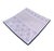 African Vintage South African Square Ceramic Serving Platter – Pink & Light Blue Bohemian Dotted Floral Design For Sale - Image 3 of 12