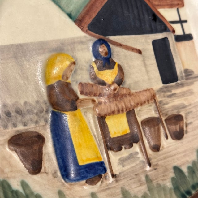 Description: This beautiful vintage Danish ceramic wall plate was made by Søholm Pottery, one of Denmark’s most famous...