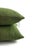 F. Schumacher Villis Strie Emerald Pillow Cover For Sale In Portland, OR - Image 6 of 7
