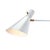 Traditional Regina Andrew Spyder Steel Sconce, White & Natural Brass For Sale - Image 3 of 7