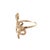 Solid Yellow Gold Snake Ring, Size 6.25 For Sale In New York - Image 6 of 8