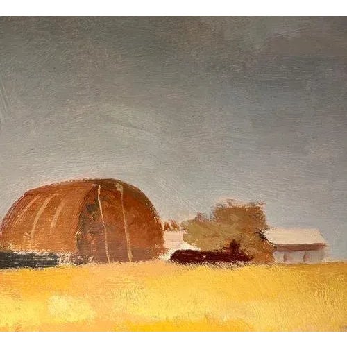 Rene Durey, Windmill, Oil on Canvas For Sale - Image 5 of 12