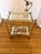 Hollywood Regency Bar Cart in Brass, 1950s For Sale - Image 4 of 15