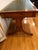 Alfonso Marina Regency Yew Wood Executive Writing Desk With Green Leather Top For Sale - Image 10 of 13