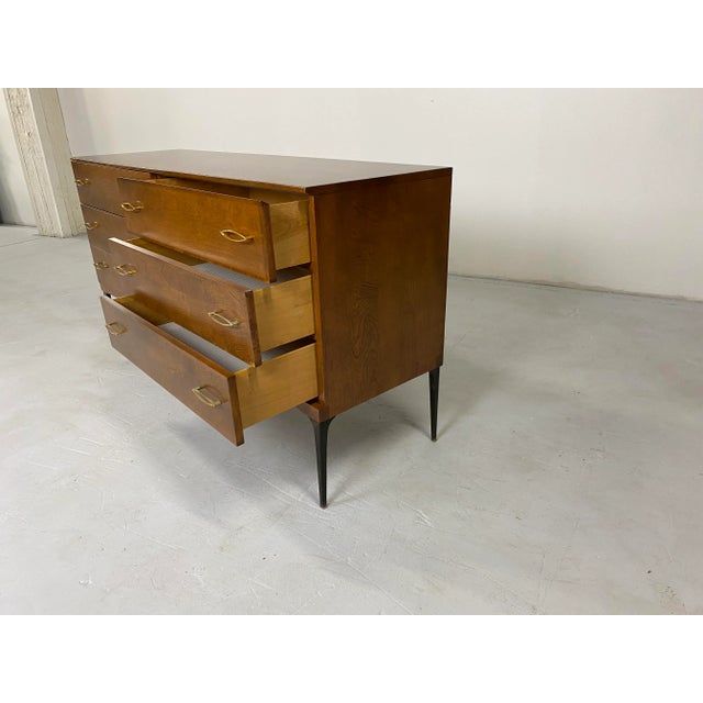 Mid-Century Modern Heywood Wakefield Contessa Series Lowboy Dresser For Sale - Image 3 of 11