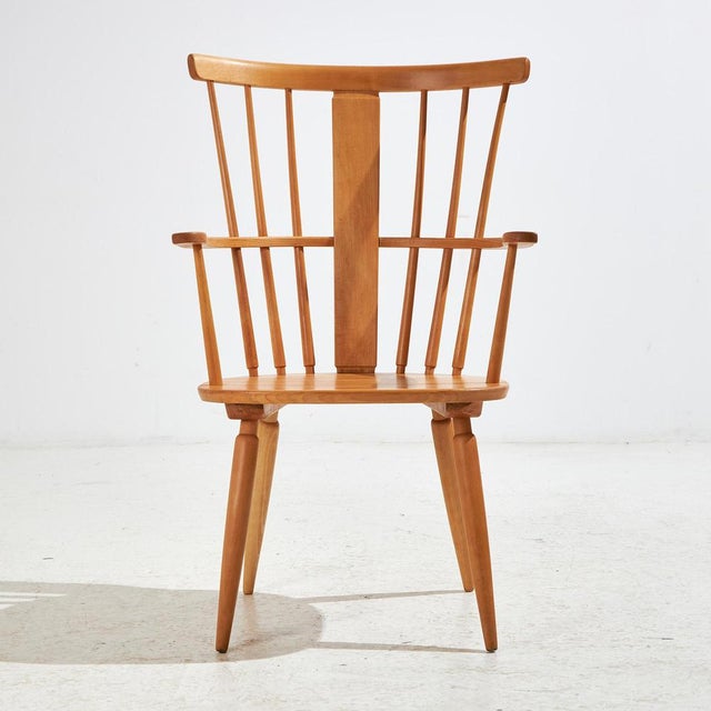 Beech Altheim Armchair by Franz Schuster for Wiesner Hager, 1950s For Sale - Image 16 of 16