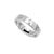 Modern Cartier 18k White Gold Love Ring, Size 5 Small Model 1 Diamond Band For Sale - Image 3 of 9