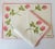 Vera Neumann Mid-Century Vera Pink Rosebuds Set of 4 Linen Placemats With Napkins For Sale - Image 4 of 6
