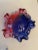 Modern 1990s Murano Ruffle Bowl Signed by Michele Onesto for Vetreria Venier For Sale - Image 3 of 5