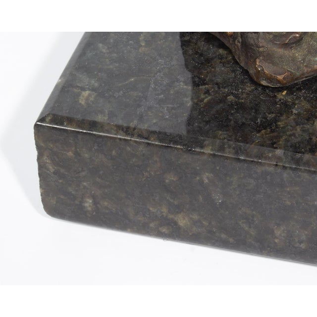 Bronze Bronze Nude Sculpture by Costantino Nivola For Sale - Image 8 of 9