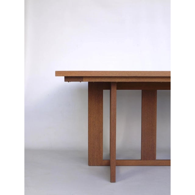 Solid Merbau Dining Table by Hans van der Laan & Harry van Hal, 1979 For Sale - Image 12 of 18