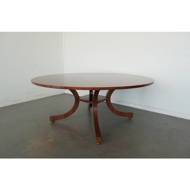 2020s Lillian August Portman Bow Leg Dining Table For Sale - Image 5 of 17