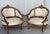 Late 19th Century Pair of Italian Rococó Louis XV Fauteuils or Slipper Chairs For Sale - Image 16 of 18
