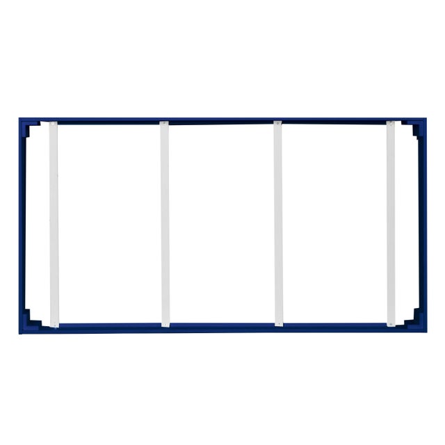 Wood Tiffany Bed Twin - Navy Blue For Sale - Image 7 of 8