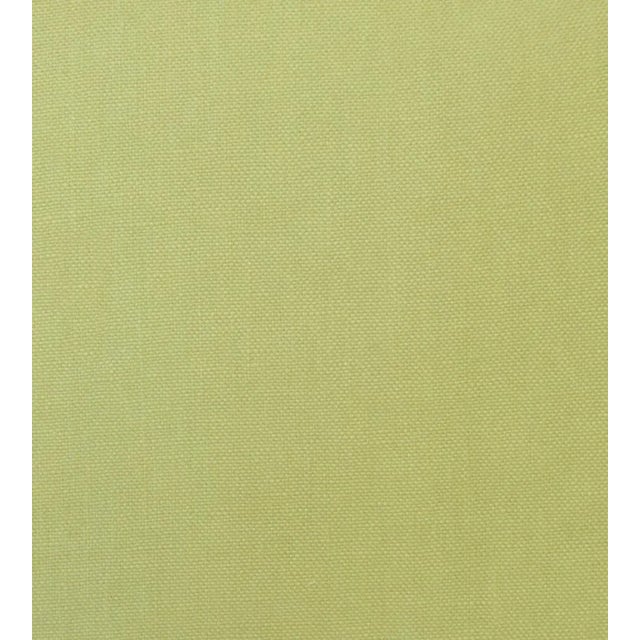Traditional Sample - The House of Scalamandré Toscana Linen Fabric, Lettuce For Sale - Image 3 of 3