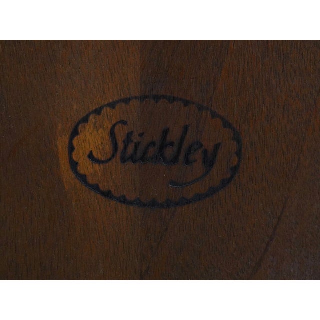Stickley Mahogany 4 Door Corner Cabinet For Sale - Image 17 of 18