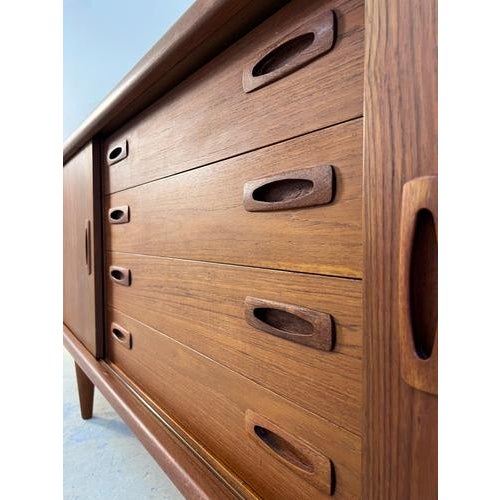 Danish Teak Sideboard by H.P. Hansen For Sale - Image 6 of 11