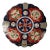 Antique Japanese Imari Charger with Garden Flowers, Circa 1920 For Sale