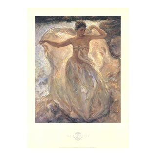 2000 Jose Royo 'The Ballerina' Romanticism Offset Lithograph For Sale