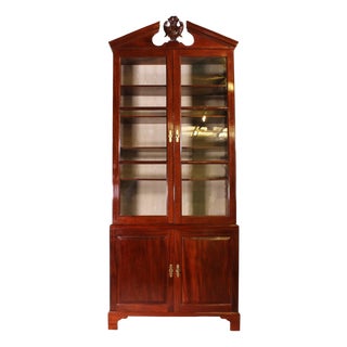 Antique George III Mahogany Library For Sale