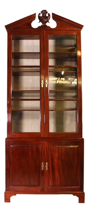 Antique George III Mahogany Library