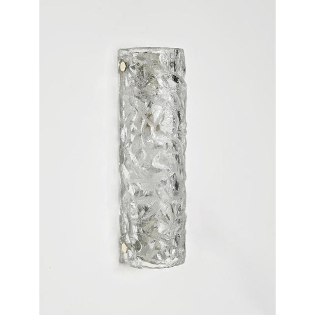 Large Sconces in Murano Ice-Glass from Kaiser Leuchten, 1960s, Set of 2 For Sale - Image 15 of 17
