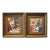 'Pair of French Figural Oils', Paris, Post-Impressionism, Haute Couture For Sale