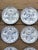 1950s Hand-Painted Weimar Germany Blue & White Oyster Plates | Complete Matched Grandmillenial Collection - Set of 12 For Sale - Image 12 of 12