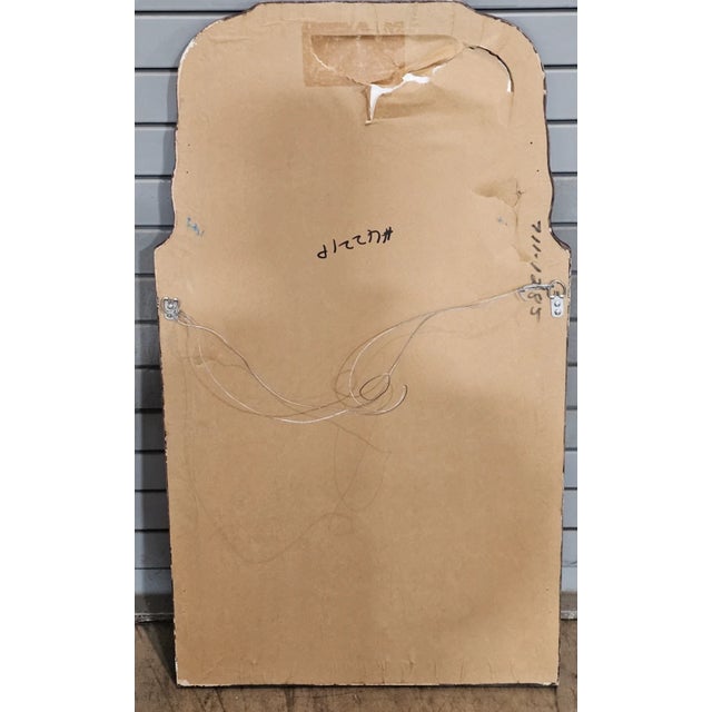 Late 20th Century Friedman Brothers Chinoiserie Mirror Williamsburg Style Red Lacquer Frame For Sale - Image 9 of 9