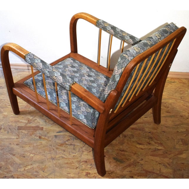 Vintage Lounge Chair by Josef Frank for Home & Garden, 1920s For Sale - Image 11 of 14