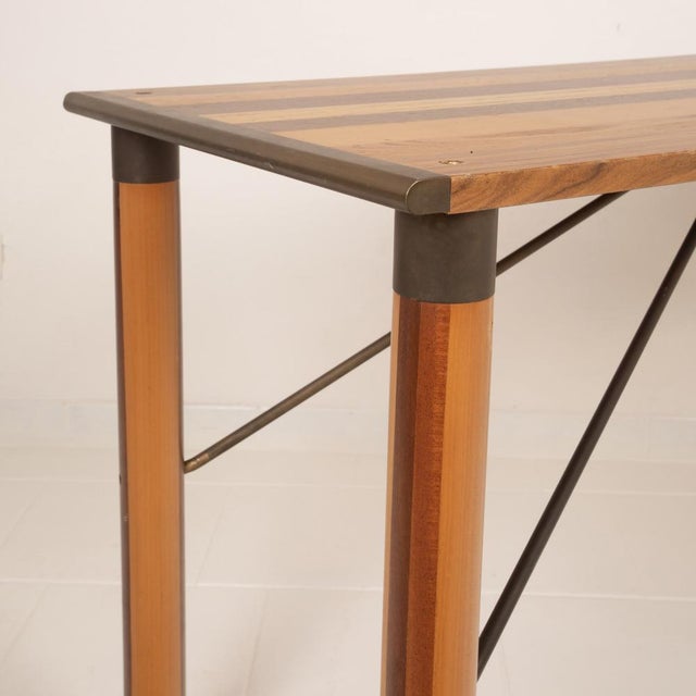Wood Benetton Console by Afra and Tobia Scarpa, 1970s For Sale - Image 7 of 18