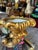 Up for consideration is a beautiful Hollywood regency gold chalk ware vase. This would look lovely in your home and it is...