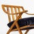 Cherry Wood and Velvet Armchair, 1960s For Sale - Image 10 of 15